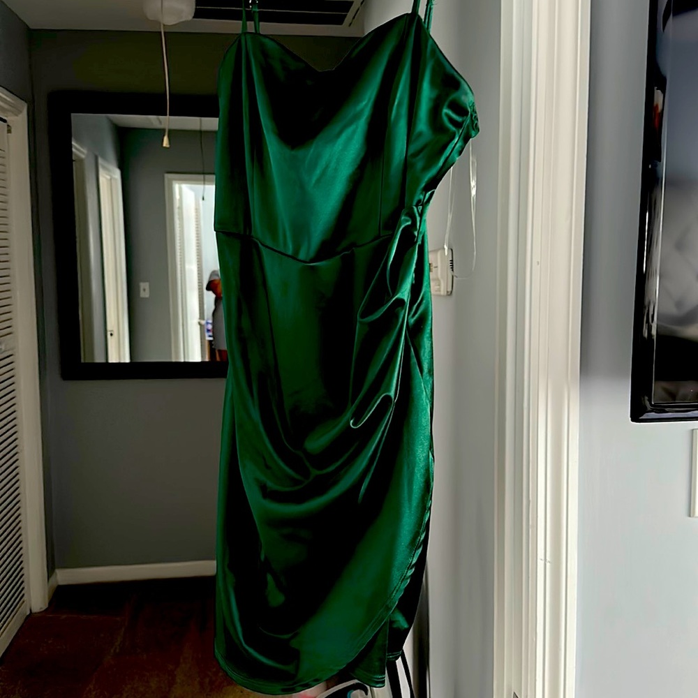 Green dress work once for birthday